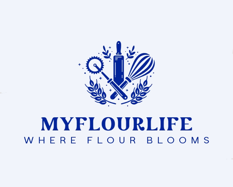 My Flour Life Logo - Where Flour Blooms